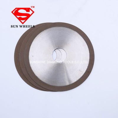 RESIN BOND DIAMOND cutting grinding wheel PDX 150*8*32*1 tapered grinding wheel